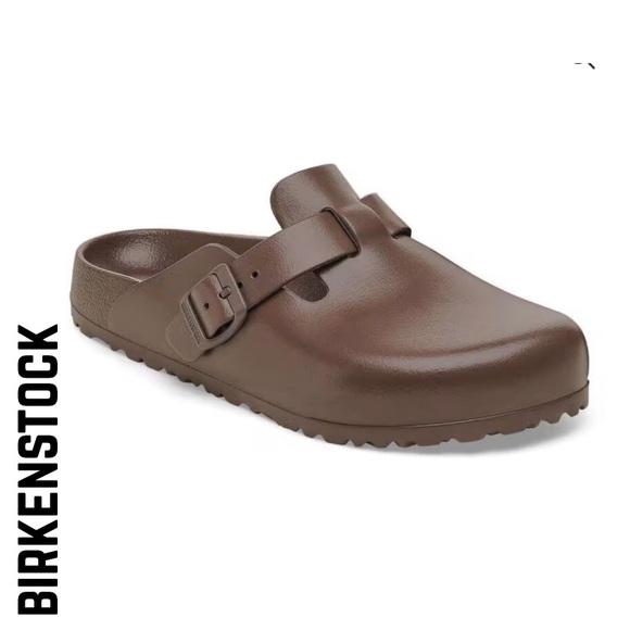 Birkenstock Shoes - Birkenstock Boston Essentials EVA Brown Clog